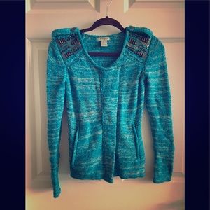 Cute Sweater Biker Jacket